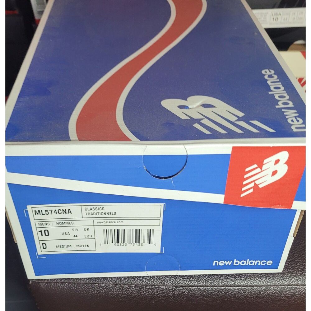 New Balance 574 ML574CNA Black Blue Men's Size 10 ENCAP Sneakers NEW w/ Box - Picture 7 of 7